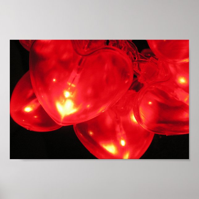 Heart Ljus Poster (Framsidan)