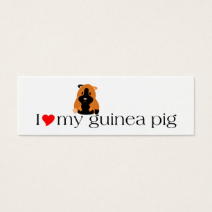 Heart Lyric Bookmark Litet Visitkort