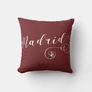 Heart Madrid Cushion, spanska Kudde
