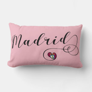 Heart Madrid Cushion, spanska Lumbarkudde