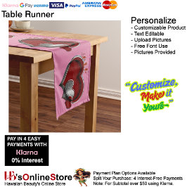 Heart Magic Rosa Bord Springer Household Linen