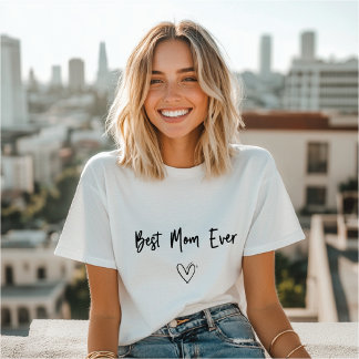 Heart Mamma T-Shirt - Mor Dag Gift