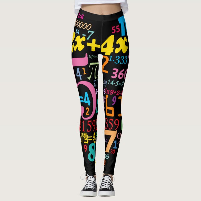 Heart Math Leggings (Framsida)