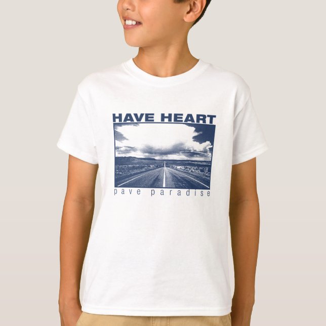 Heart Merch Road Shirt111 T Shirt (Framsida)