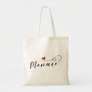 Heart Monaco, Monaco Flagga, I Kärlek Monaco Tygkasse