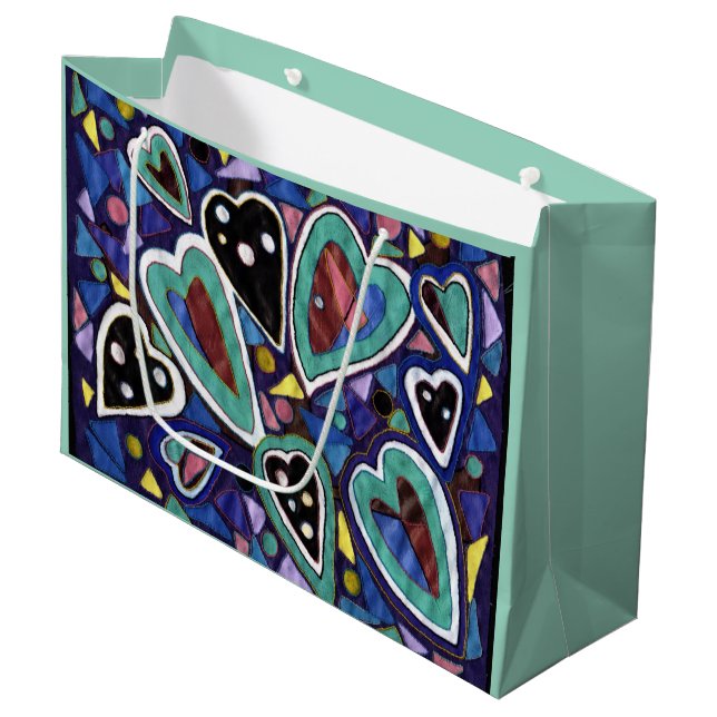 Heart mönster (Framsidan Vinklad)