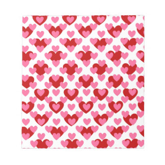Heart Mönster Anteckningsblock