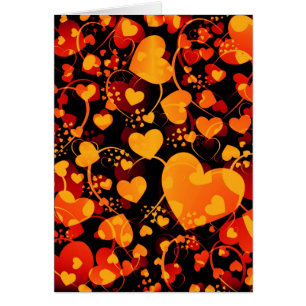 HEART MÖNSTER ART 8 HÄLSNINGSKORT
