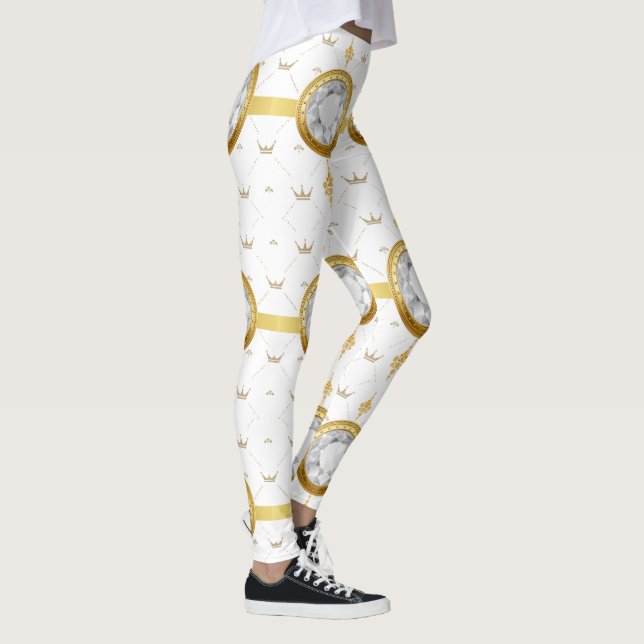 HEART MÖNSTER LEGGINGS (Höger)