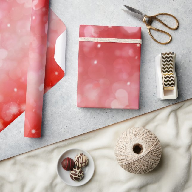 Heart mönster presentpapper (Hantverk)