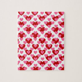 Heart Mönster Pussel