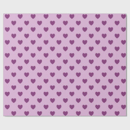 Heart Mönster Wrapping Papper Presentpapper