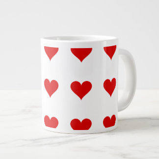 Heart Mug, Walentine`s Day, Friends Jumbo Mugg