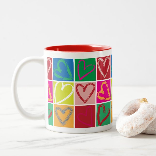 Heart Mugg (Med munk)