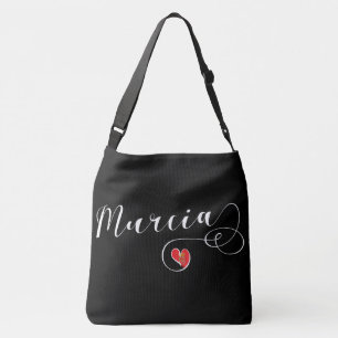 Heart Murcia Flagga, Spanien, I Kärlek Murcia Axelväska