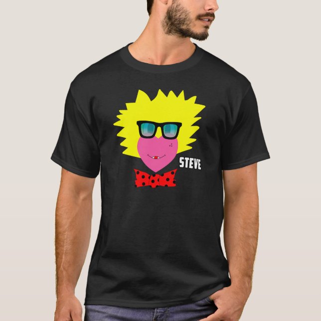 Heart Named Steve T Shirt (Framsida)