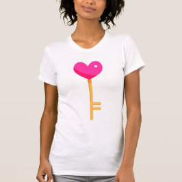 Heart Nyckel T-shirt