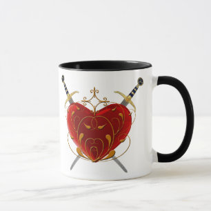 Heart och Daggers Mugg