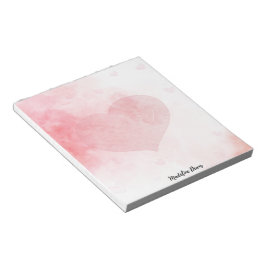 Heart och kärlek Valentine Anteckningsblock