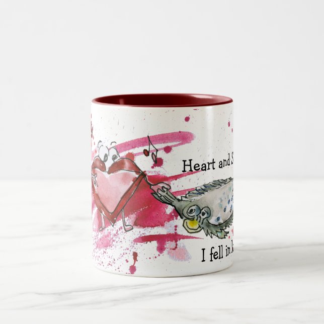 Heart och Sole Valentine Mugg (Center)