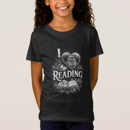 Heart of a Book Lover T Shirt
