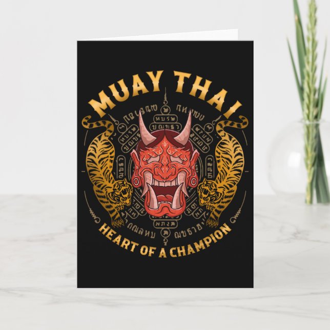 Heart Of A Champion - Kickboxning Och Muay Thai On Kort (Framsida)