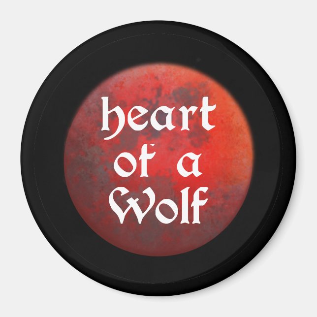 Heart of a Wolf Magnet (Framsidan)