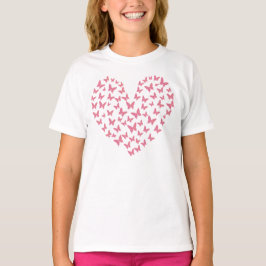 Heart of Capricious Butterflies T Shirt