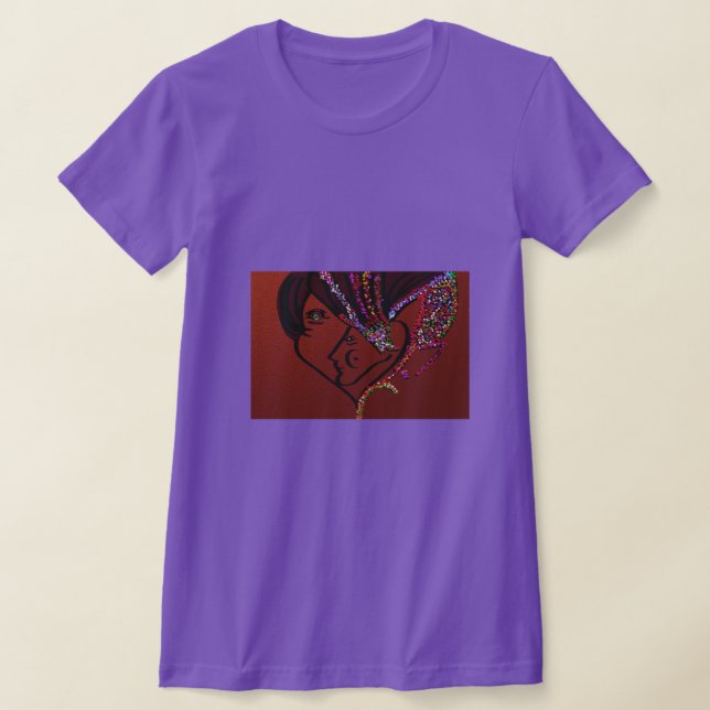 Heart of Desire T Shirt (Laydown)
