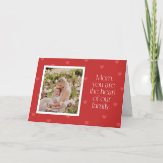 Heart of Family Mors Dag Falt Kort