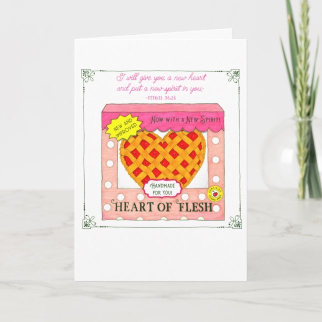 Heart of Flesh Bakery Alla hjärtans dag Kort (Framsida)