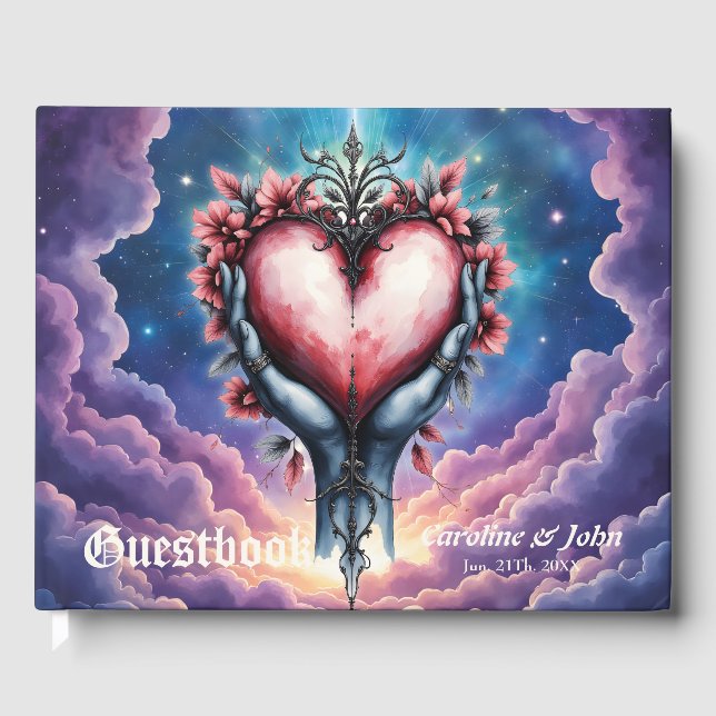 Heart of Quiet Magic.  Gästböcker (Framsida)