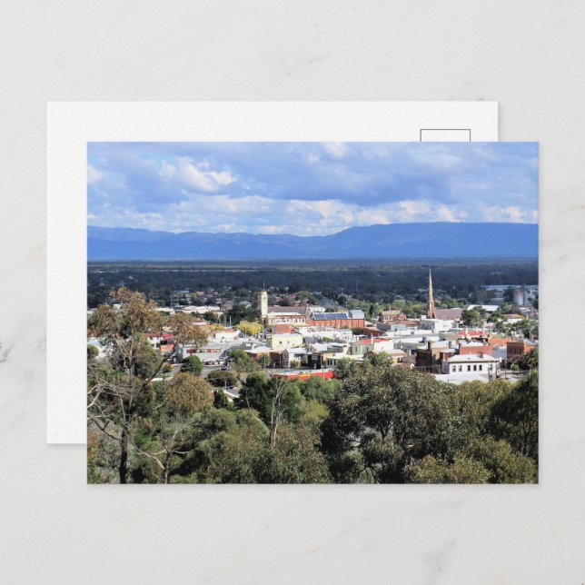 Heart of Stawell and the Grampians Vykort (Fram/baksida)