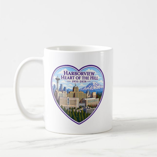 Heart of the Hill 95 Years Mug Kaffemugg (Vänster)