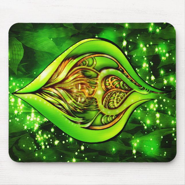 Heart of the Jungle Mouse Pad Musmatta (Framsidan)