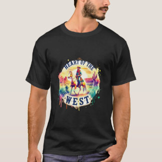 ✨Heart of the West - Cowboy Desert Ride  T Shirt