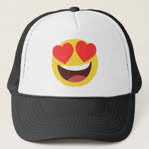 Heart Öga Emoji Keps