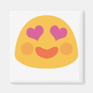 Heart Öga Emoji Magnet