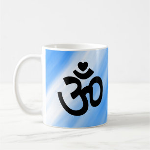 Heart Om Sign - Mugg för Yoga Älskare