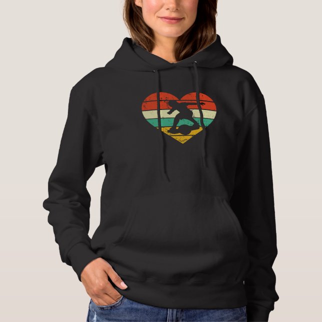 Heart One Wheel Love Elektrisk Skateboard Float Sk T Shirt (Framsida)