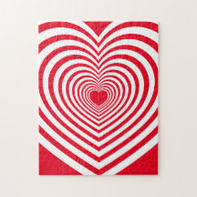 Heart Optical Illusion Frustrating