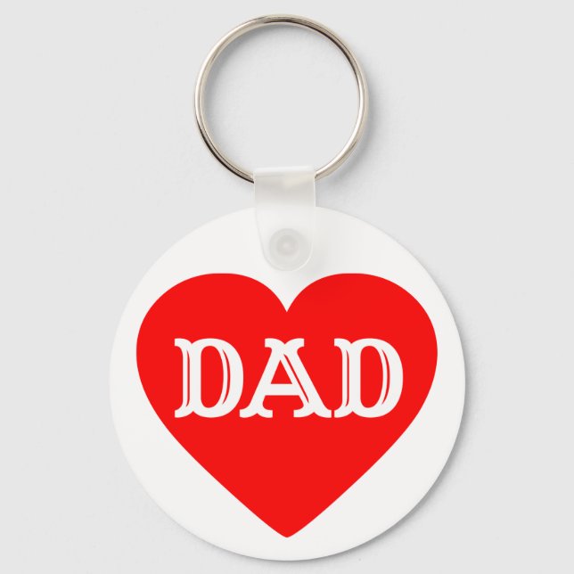 HEART PAPPA NYCKELRING (Framsida)