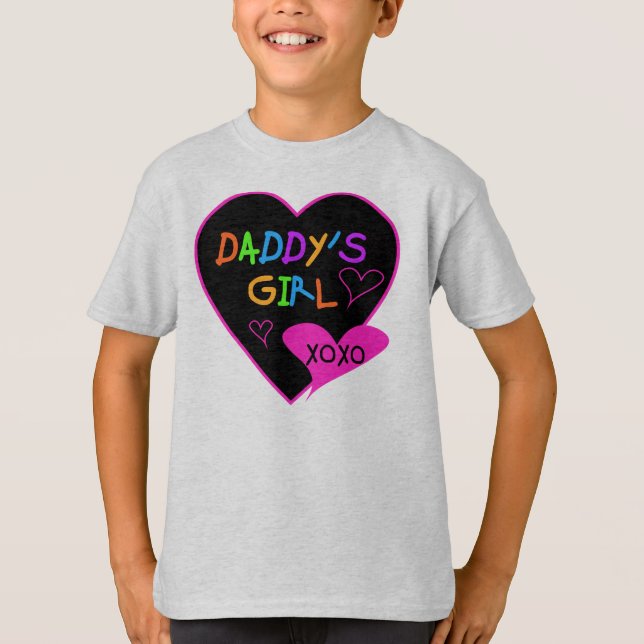 Heart Pappor Girl T Shirts and Gifts (Framsida)