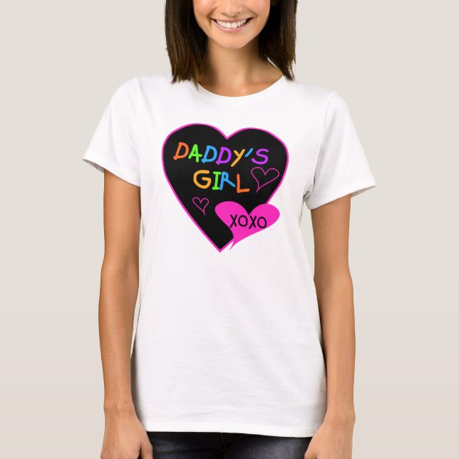 Heart Pappor Girl T Shirts and Gifts (Framsida)