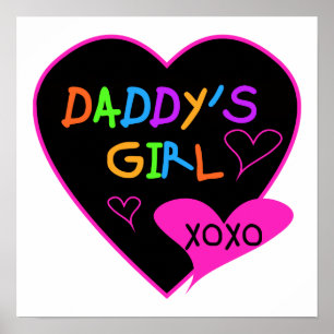 Heart Pappor Girl T Shirts and Gifts Poster