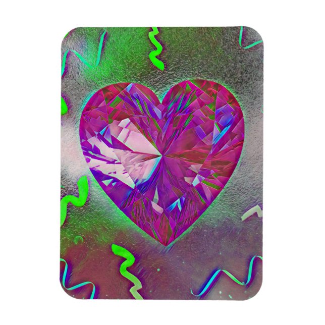 Heart Party Magnet (Vertikal)