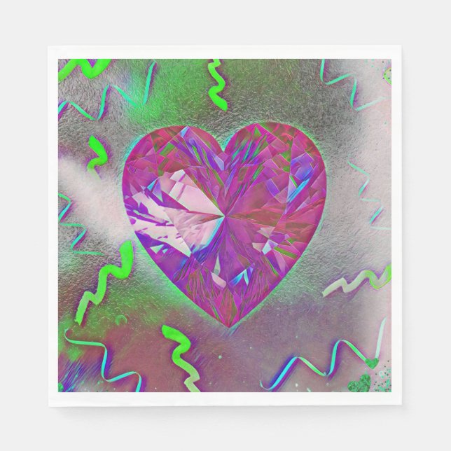 Heart Party Pappersservett (Framsidan)