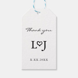 Heart Personlig Bröllop Gift Märkres Presentetikett