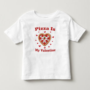 Heart Pizza är min Valentine Loely Valentines day T Shirt