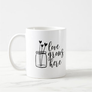 Heart Planter Burk - A Charming Mugg